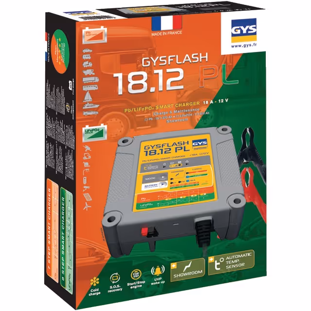 Chargeur de batterie flash 18.12 pl