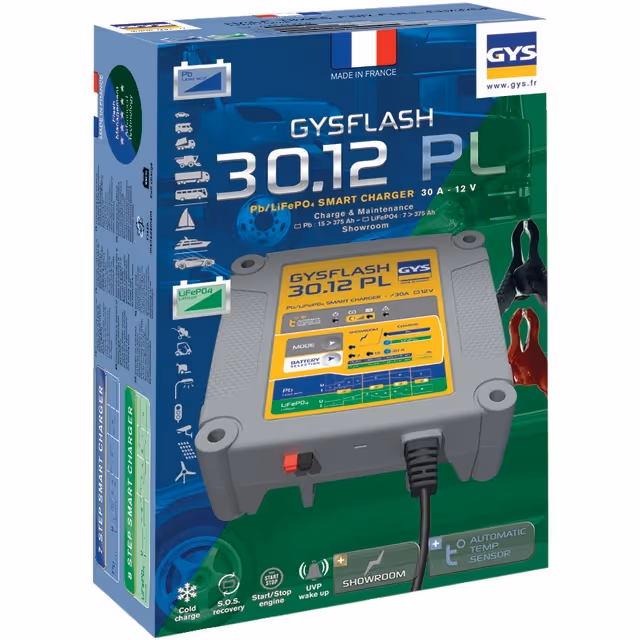 Chargeur de batterie flash 30.12 pl