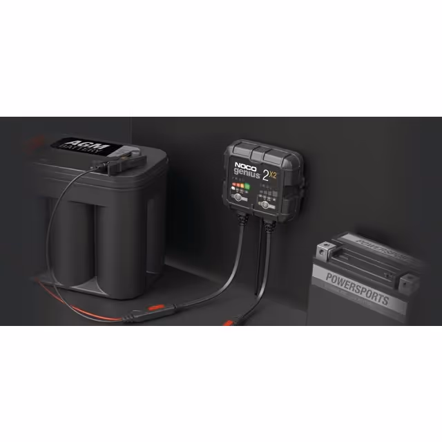 Chargeur de batterie genius 2x2 6/12v noco