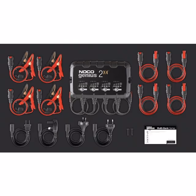 Chargeur de batterie genius 2x4 6/12v noco