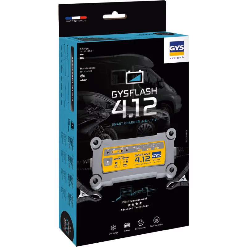 Chargeur de batterie ""GYSFLASH 4.12""