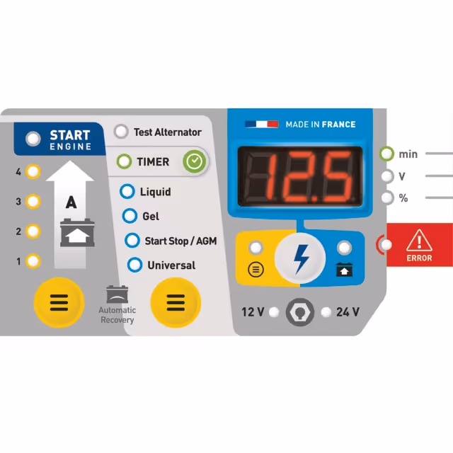Chargeur demarreur startium 980e 12/24 v