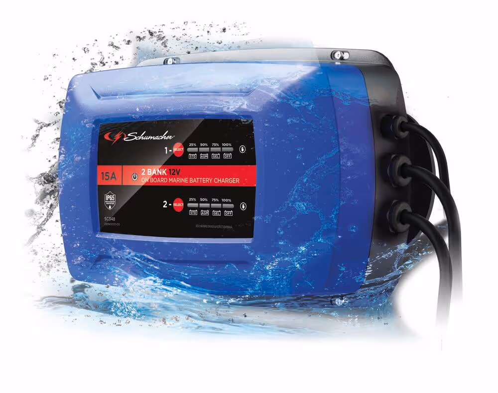 CHARGEUR ELECTRONIQUE 12V 15A SC 348