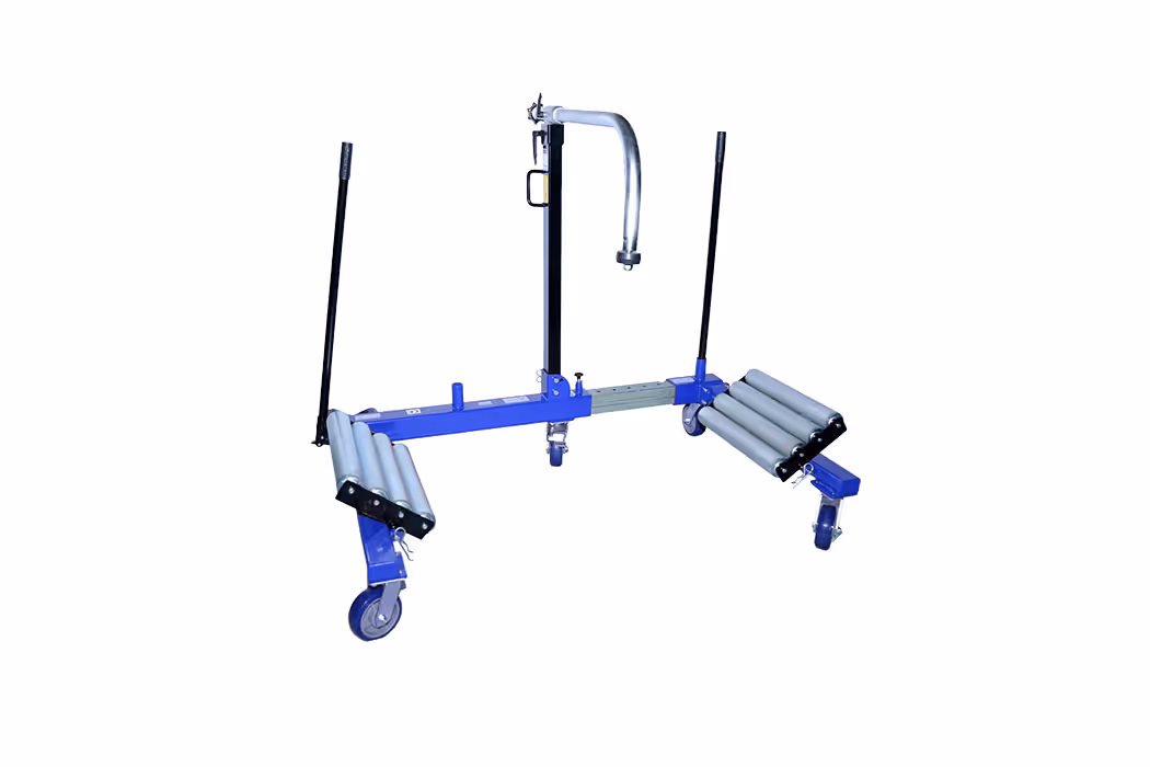 Chariot à roulettes pour charges lourdes, capacité de 1500 kg