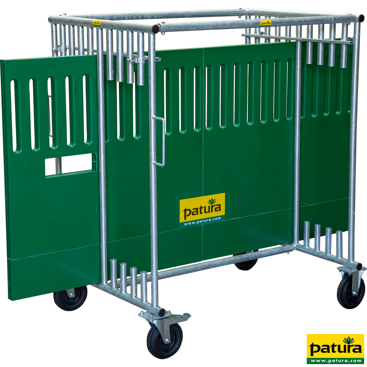 Chariot de transport pour parois latérales du box à veaux