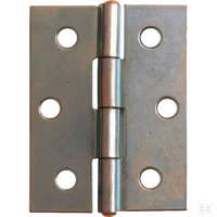 Charnière d'angle inox 50x16