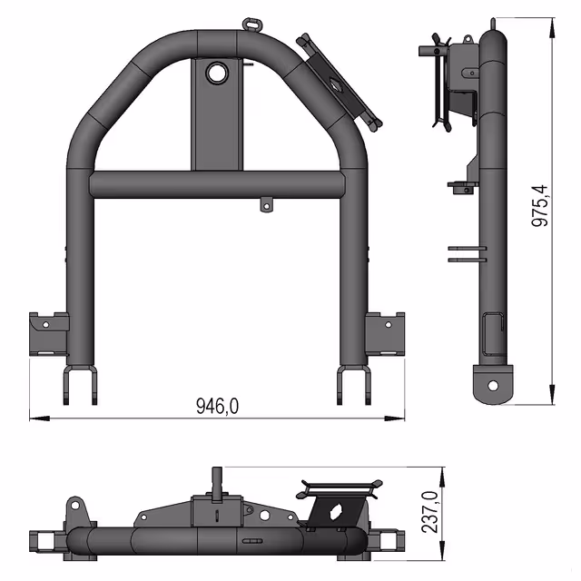 CHASSIS ATTELAGE SIP423520110