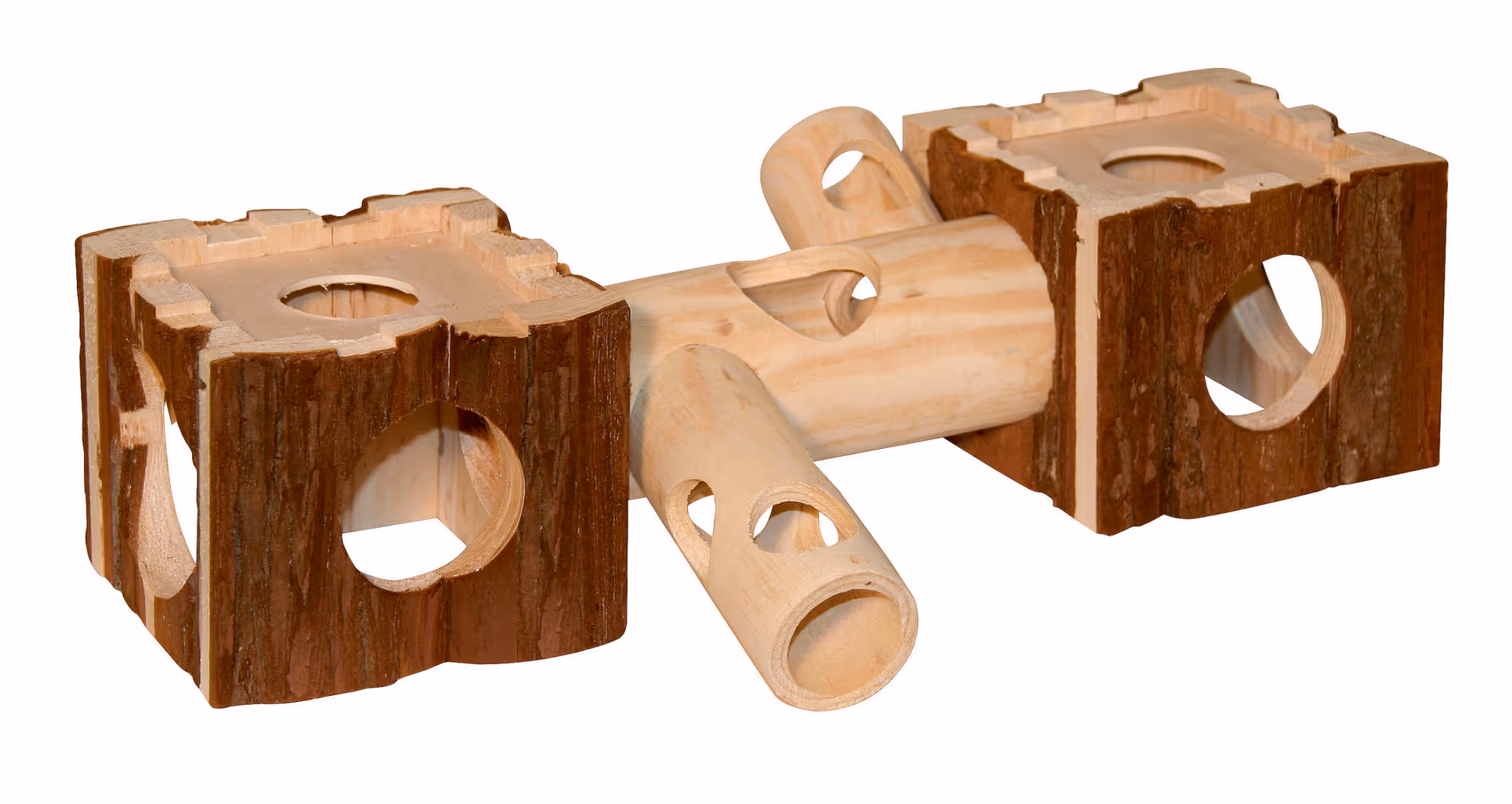 Château pour petit rongeur Nature, 40X12X10cm