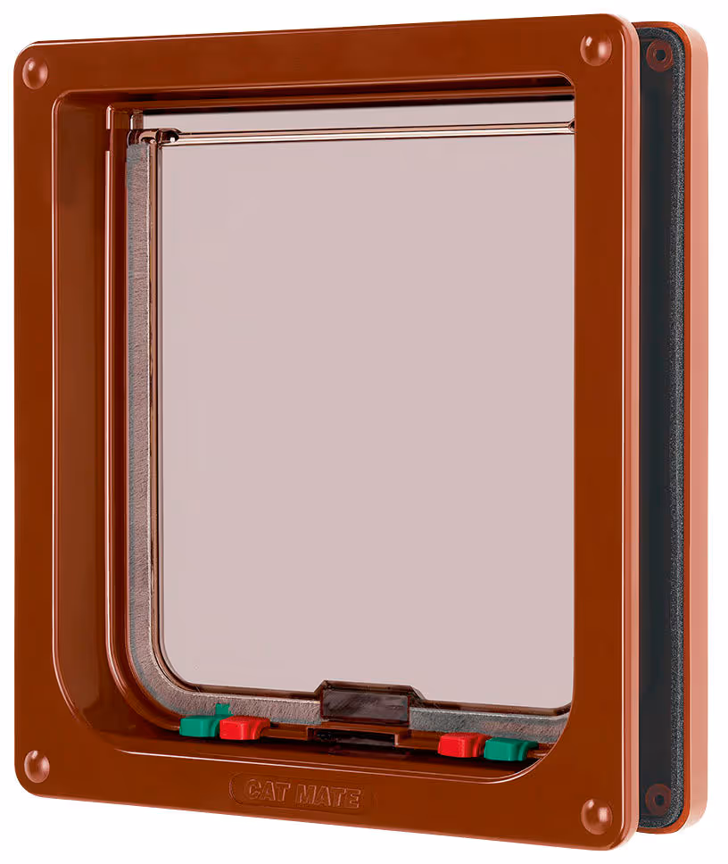 Chatière 4 voies CatMate XL marron