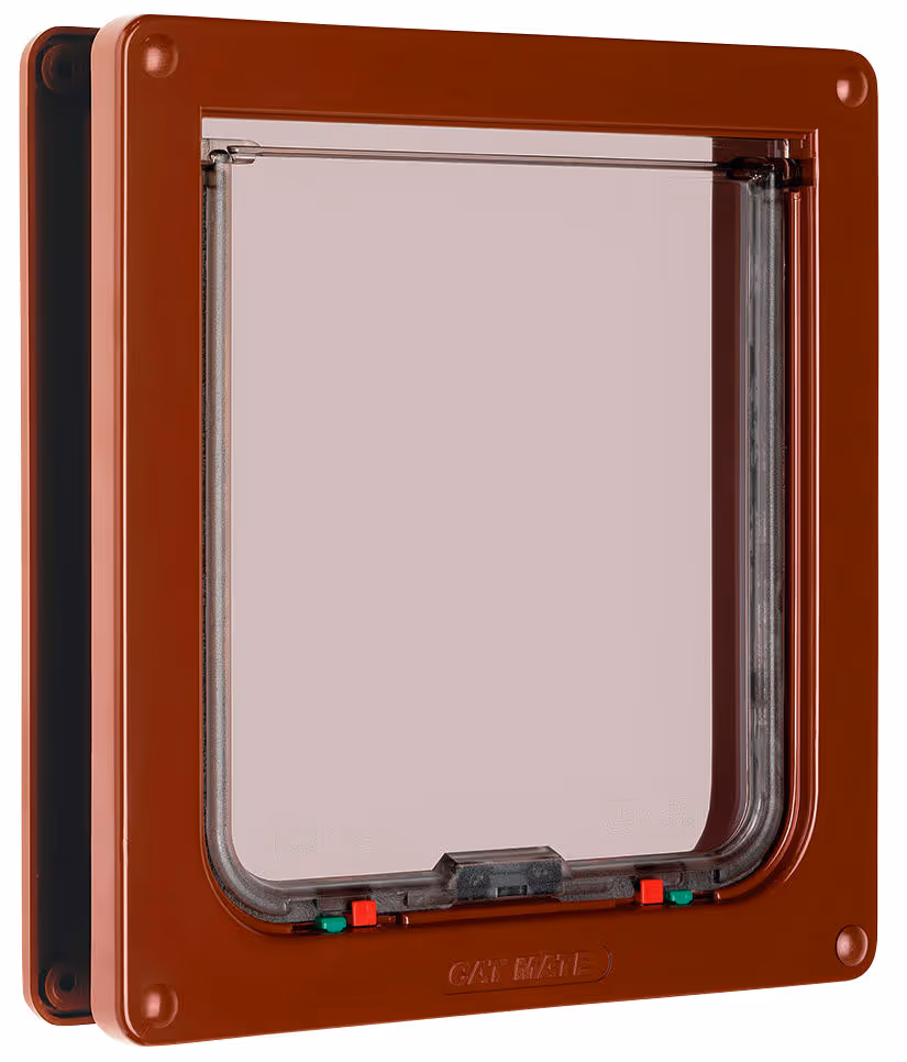 Chatière 4 voies CatMate XL marron