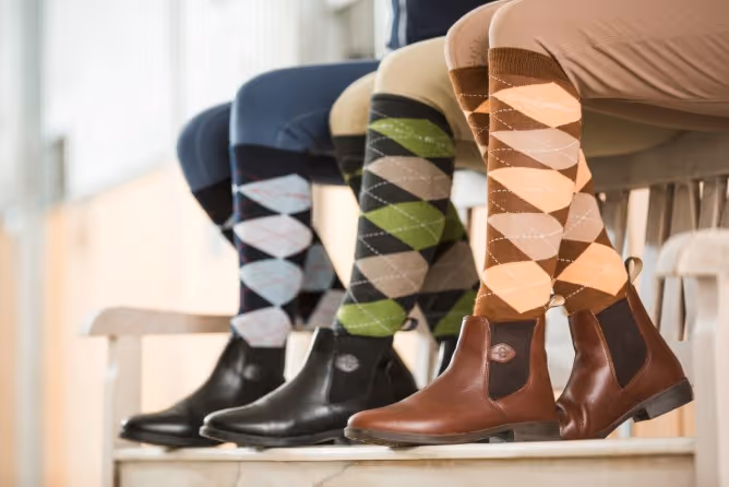 Chauss. équitation Brescia merlot/graphite, taille 40- 42