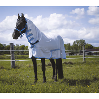 Chemise filet RIDING WORLD combo blanc 6'3