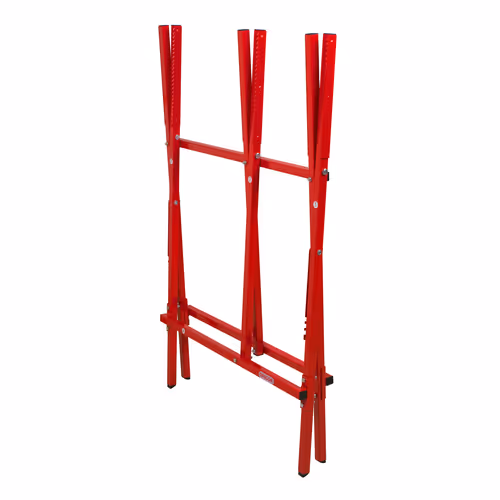 Cheval en acier de sciage de bûches Oregon, pliable et réglable, capacité de 27 cm (584145)