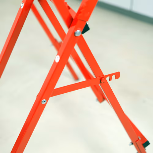 Cheval en acier de sciage de bûches Oregon, pliable et réglable, capacité de 27 cm (584145)