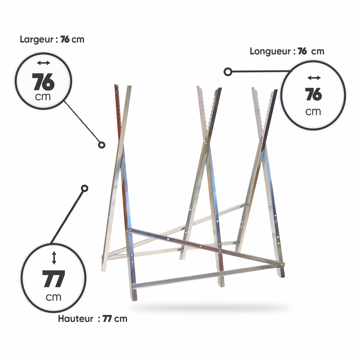 CHEVALET DE TRONCONNAGE