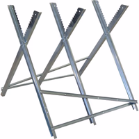 Chevalet metallique 3 positions galvanise pliable