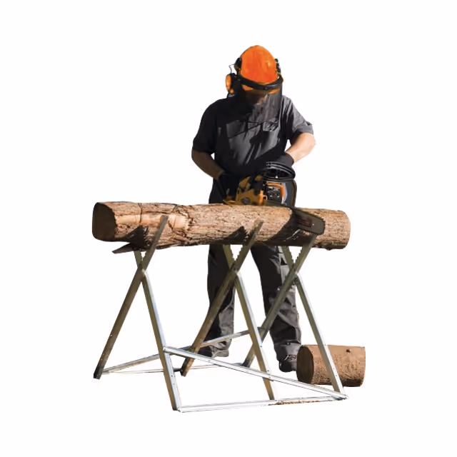 Chevalet metallique 3 positions galvanise pliable
