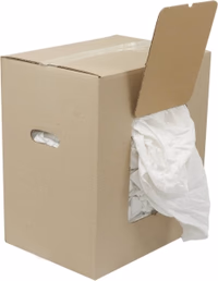 Chiffon blanc optic en carton de 10 kg
