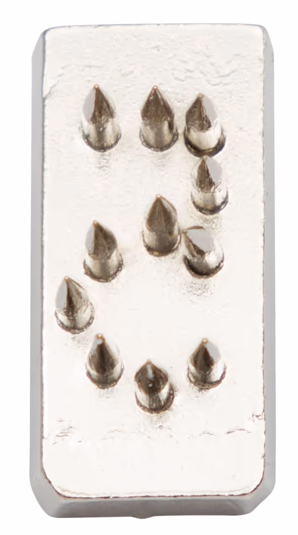 Chiffre seul pointe ronde 10mm
