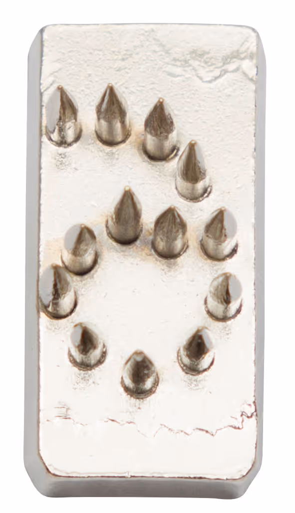 Chiffre seul pointe ronde 10mm