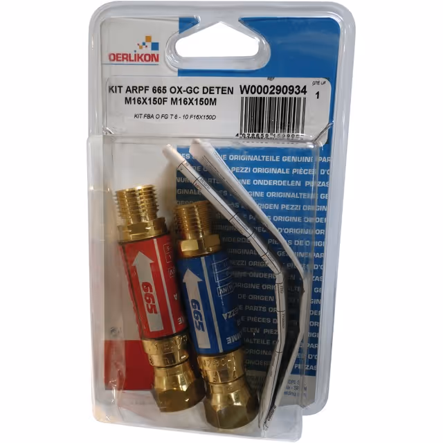 Clapet antiretour m16x150 securtop 665 blister de 2