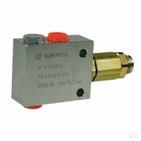 Clapet de séquence en acier 1/2