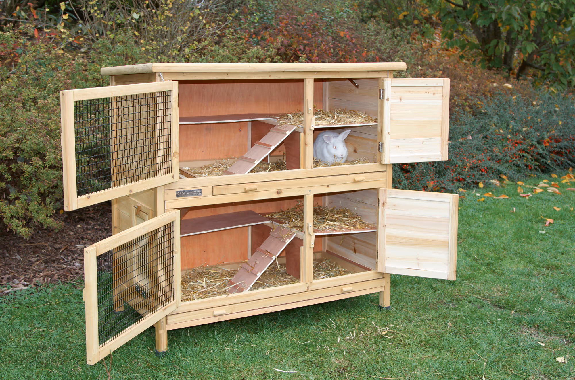 Clapier pour rongeur Appartement Flat, 115X61X118cm