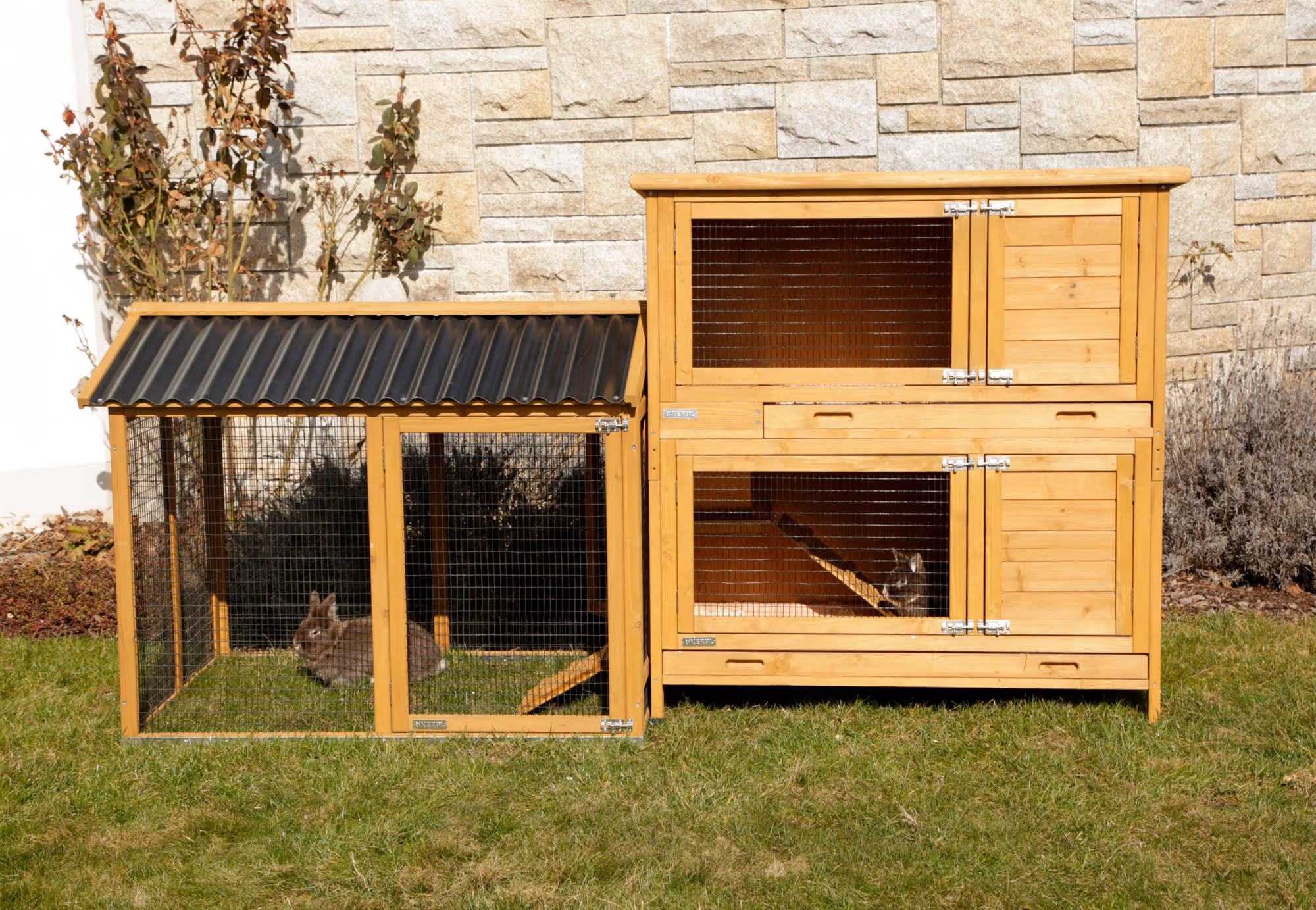 Clapier pour rongeur Appartement Pro 115x85x90cm