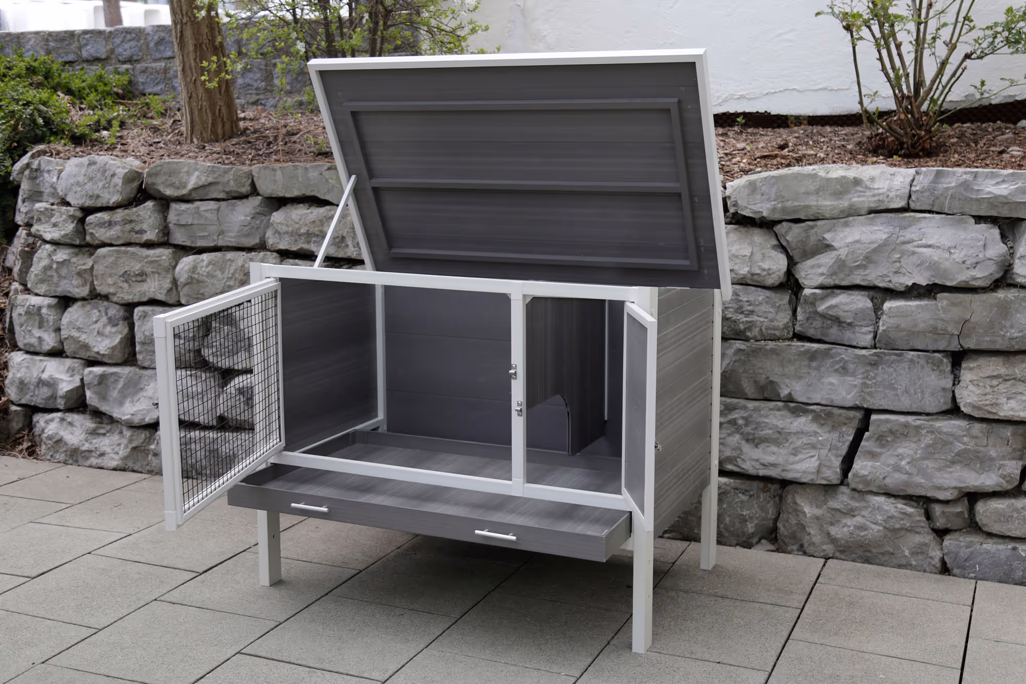 Clapier pour rongeur ECO Samy XL, 116x73x92cm