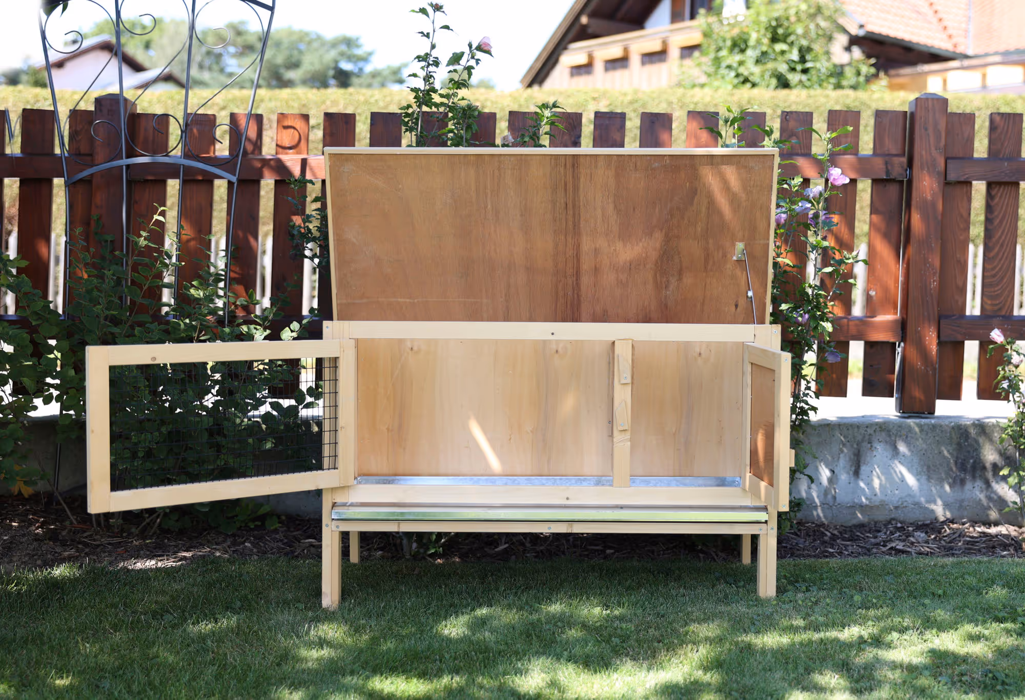 Clapier pour rongeur Fred, 100X45X62cm