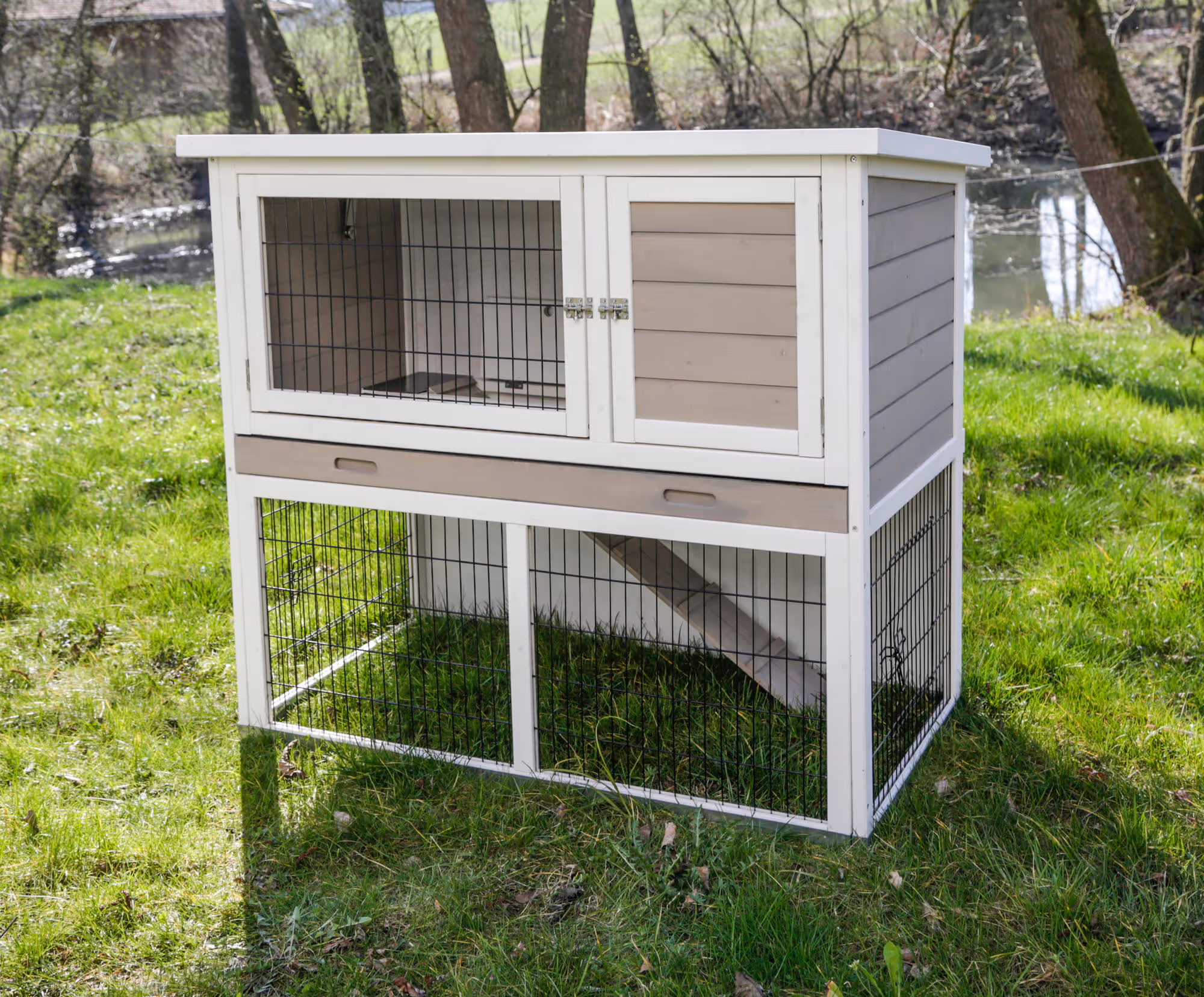 Clapier pour rongeur Lucky 115X65X100cm