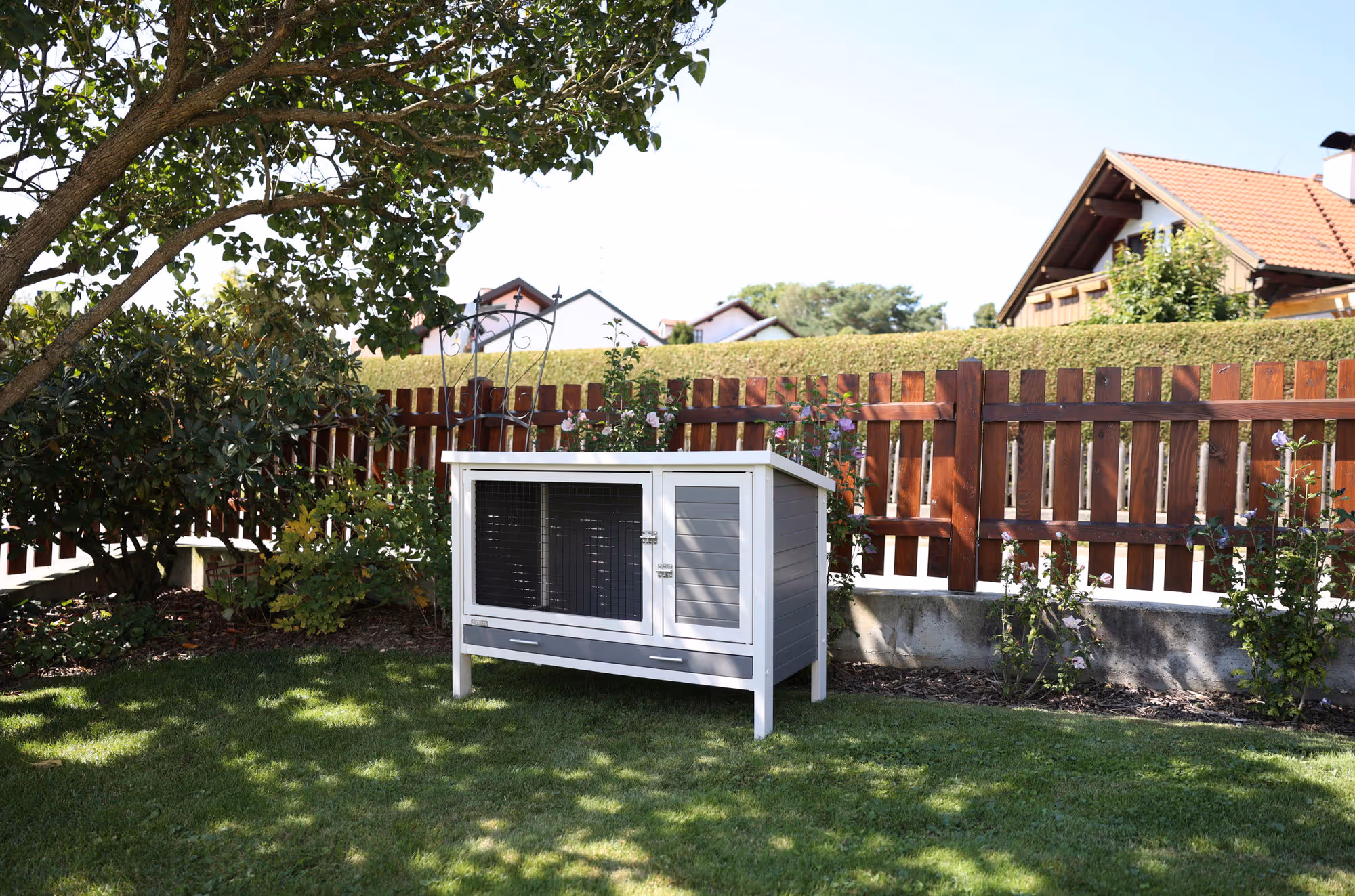 Clapier pour rongeur Samy 116x57x82cm