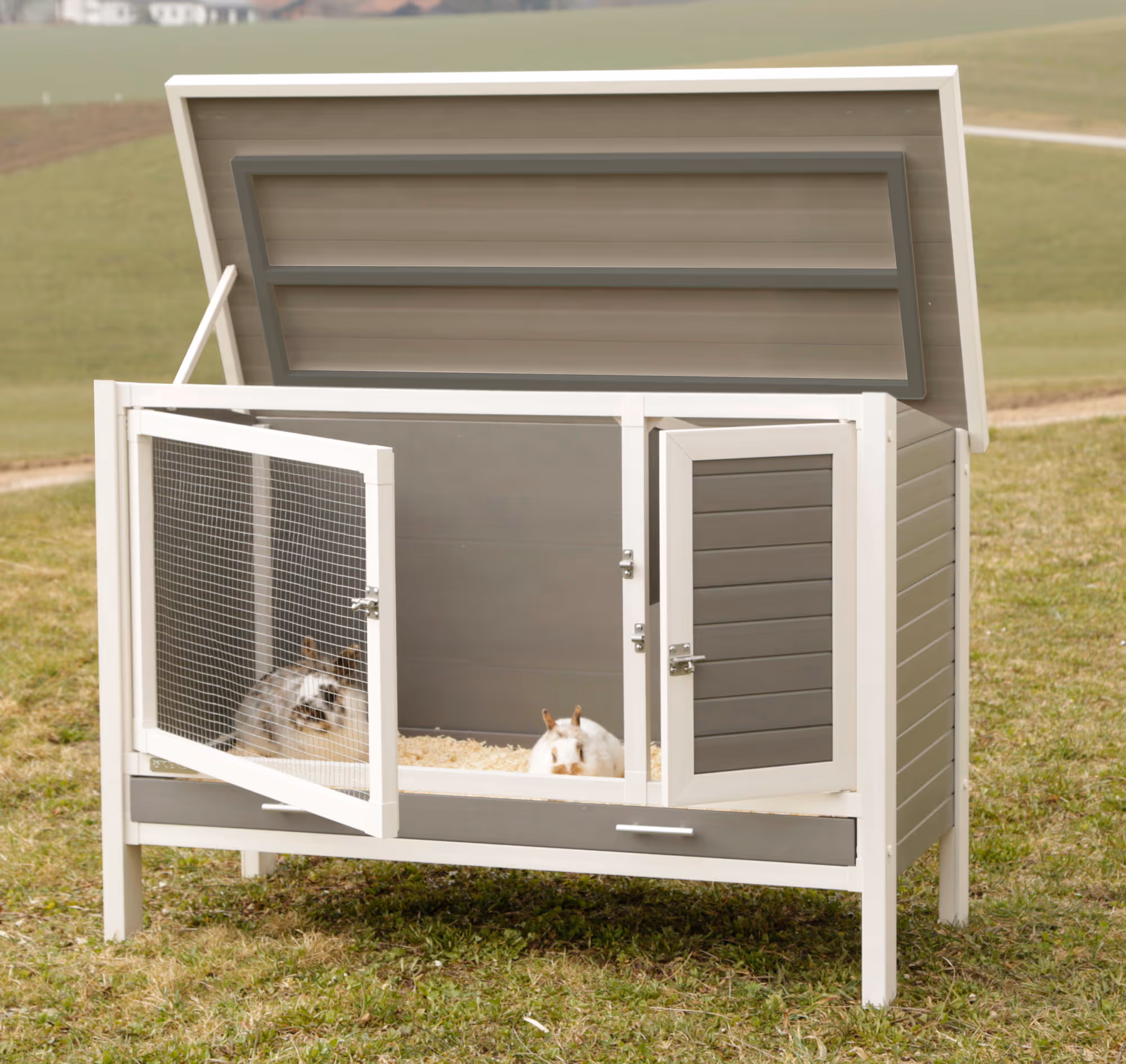 Clapier pour rongeur Samy 116x57x82cm
