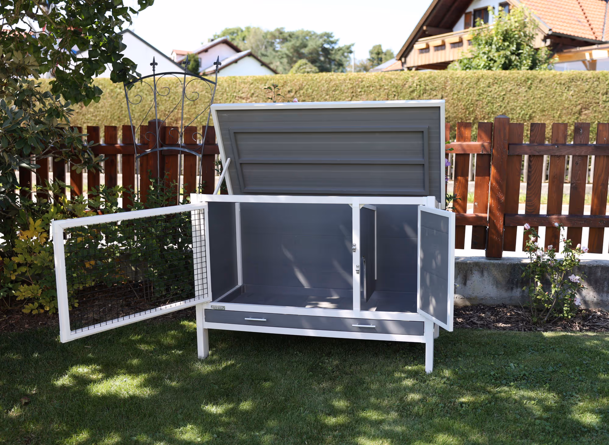 Clapier pour rongeur Samy 116x57x82cm