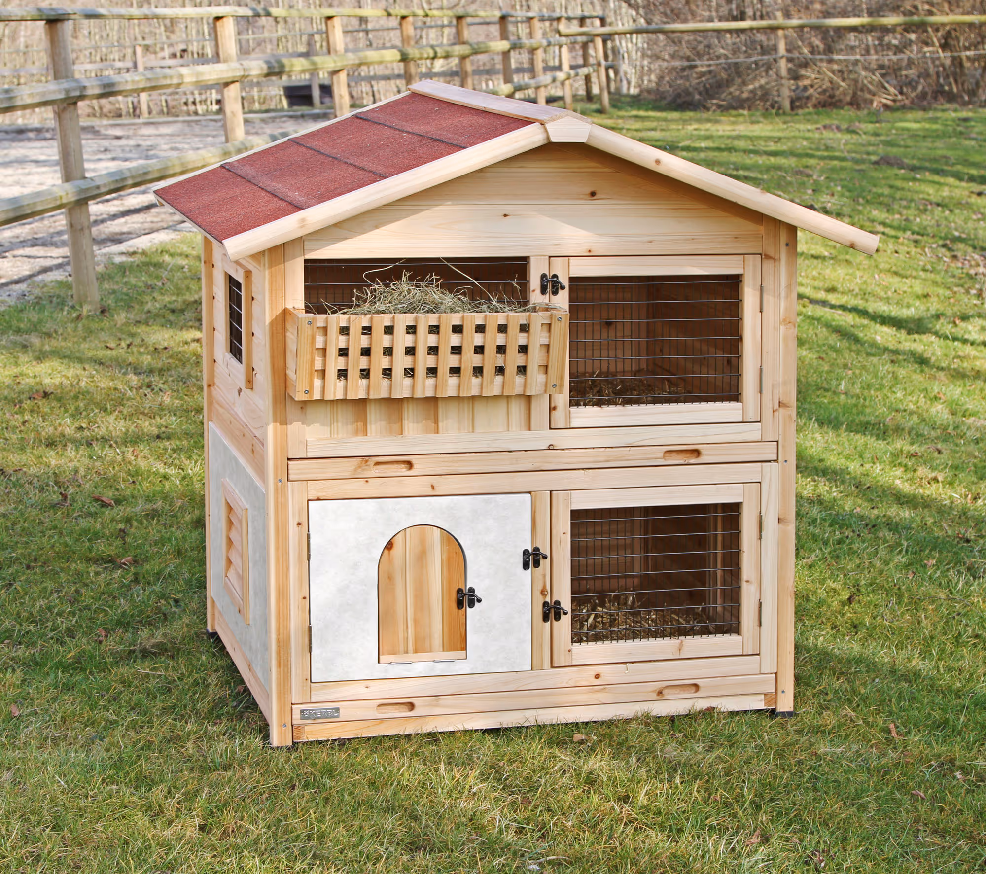 Clapier pour rongeur Tyrol Alpin, 119X100X119cm