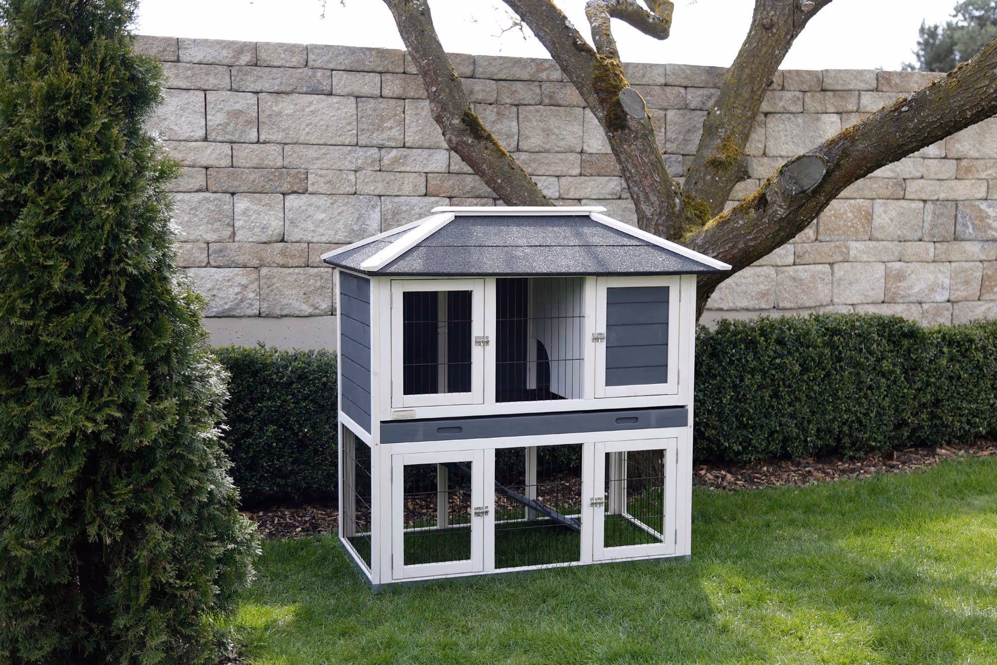 Clapier pour rongeur Villa 118X68X118cm
