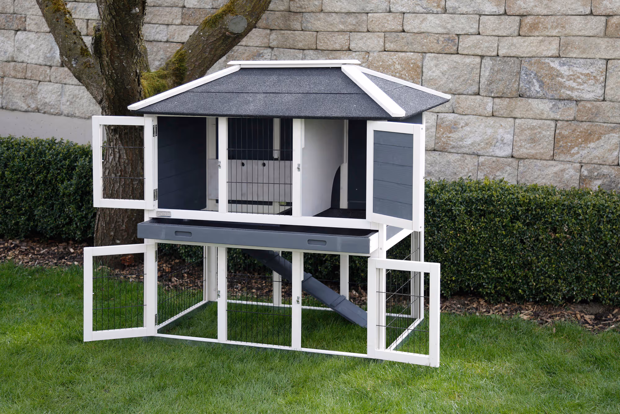 Clapier pour rongeur Villa 118X68X118cm