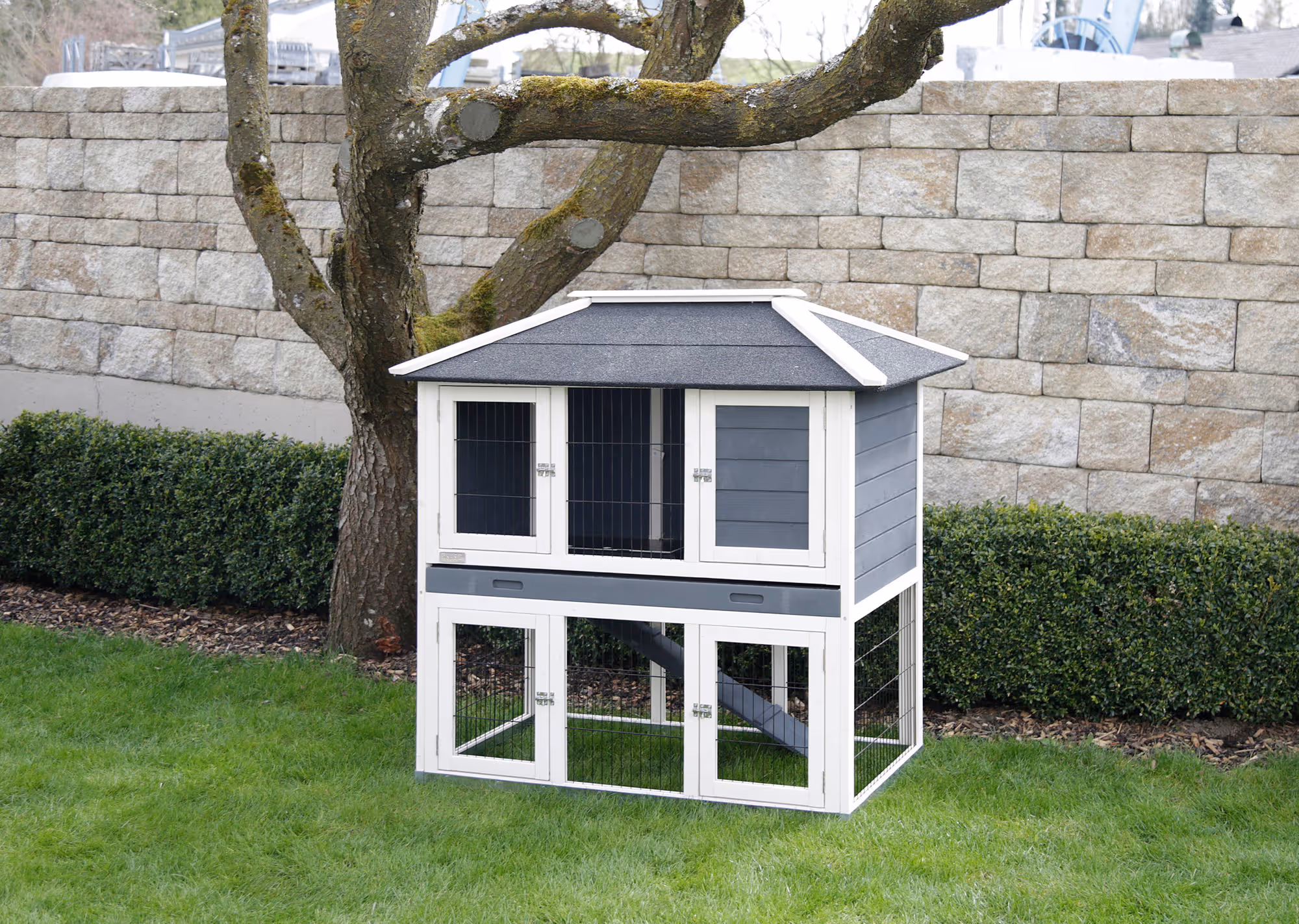 Clapier pour rongeur Villa 118X68X118cm