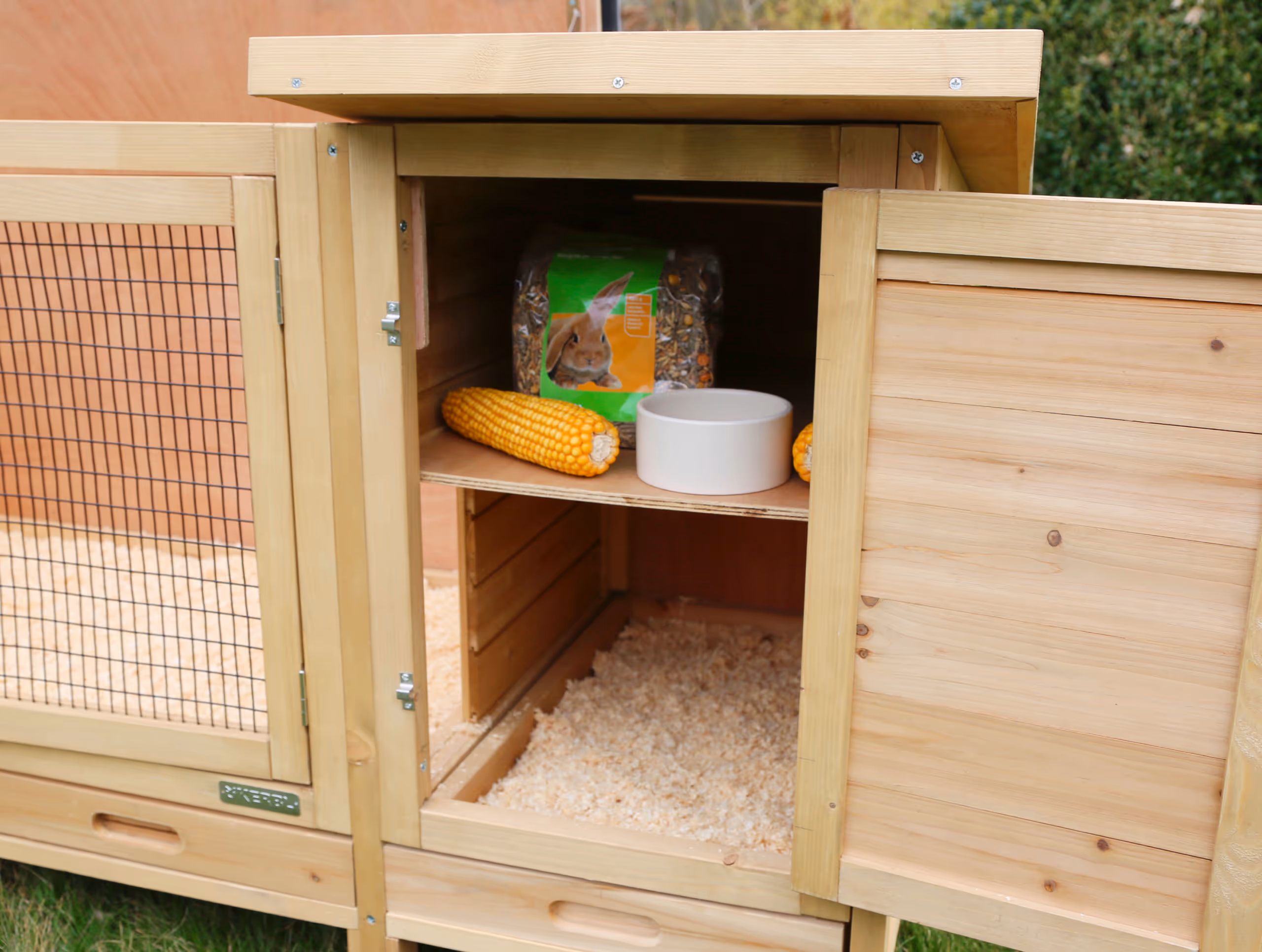 Clapier pour rongeur XXL Vario, 155X76X80cm