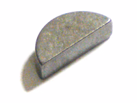 Clavette 7.94mm x 28.58mm (DIN or Standard No. DIN 6888) - Vendu par 10 - ref 11937X