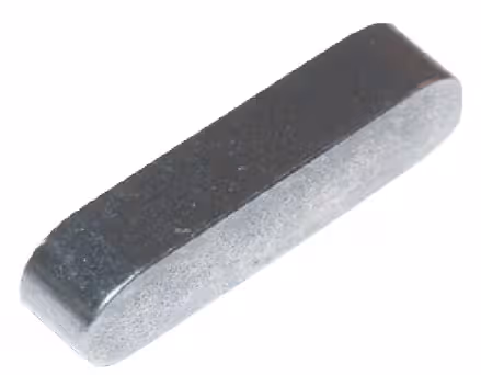Clavette parallèle à bouts arrondis 10x8x63 mm