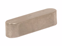 Clavette parallèle, Dimension: 8mm x 10mm x 40mm (DIN or Standard No. DIN 6885A) - Vendu par 10