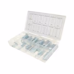 Clavettes parallèles en pouces, 60 pièces Coffret