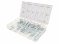 Clavettes parallèles en pouces, 60 pièces Coffret
