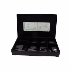 clavettes parallèles métriques, 80 pièces Coffret