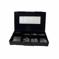 clavettes parallèles métriques, 80 pièces Coffret