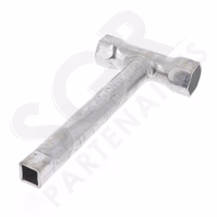 CLE 19X21 AVEC CARRE  FEMELLE 3/8 VIDANG