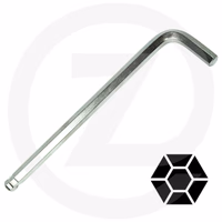 Cle 6 pans male a boule 8 mm