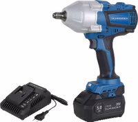 CLE A CHOC 1/2" 1000/1500NM 20V BRUSHLESS 1 BATTERIE 5AH & 1 CHARGEUR 3A