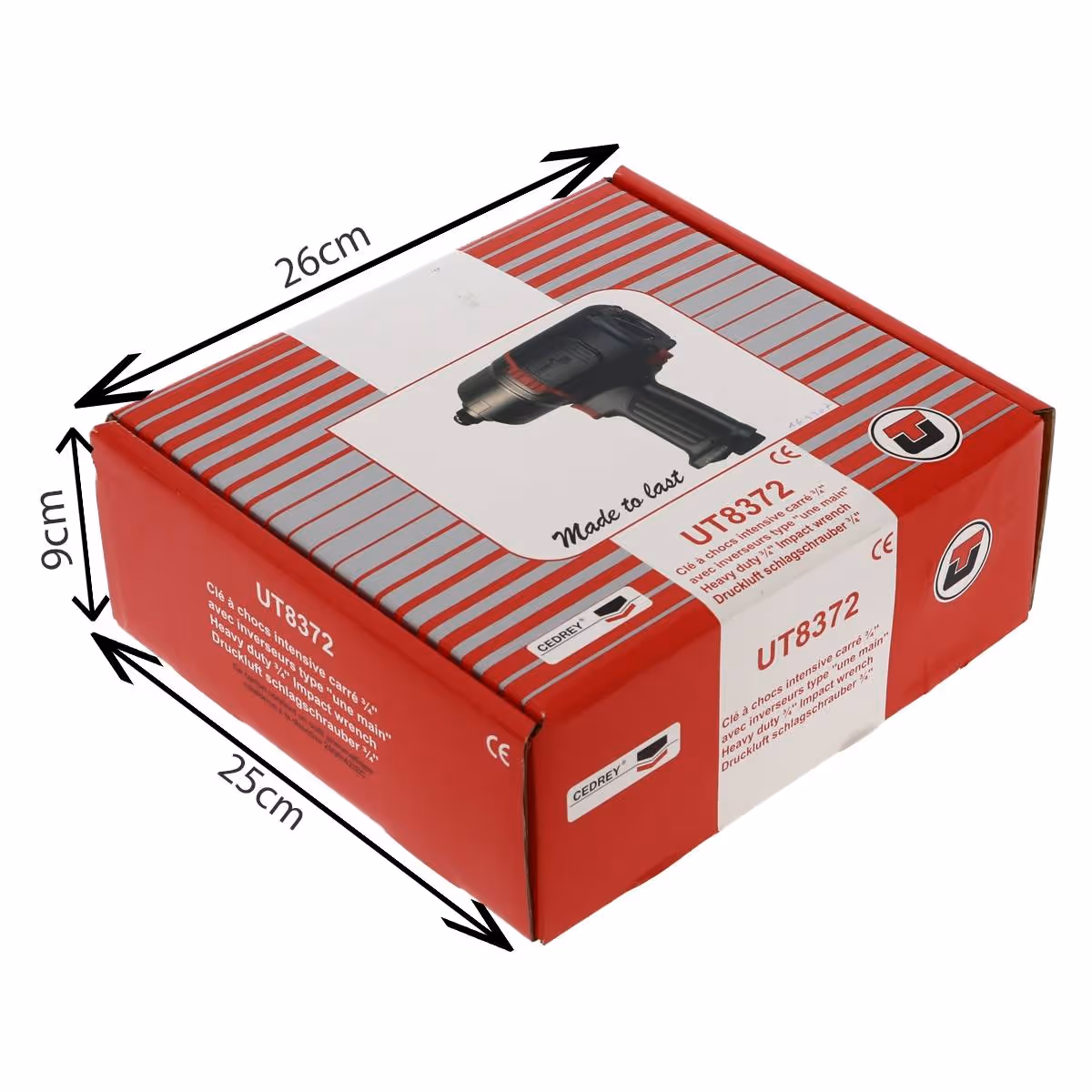 Cle a chocs revolver 3/4'' composite twin hammer